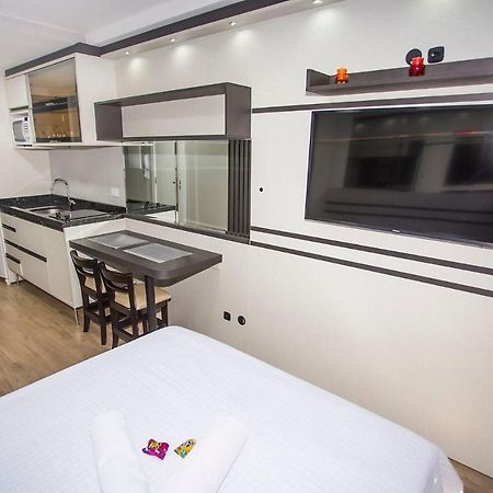 Studio Moderno No Centro De Curitiba - All1206 ภายนอก รูปภาพ