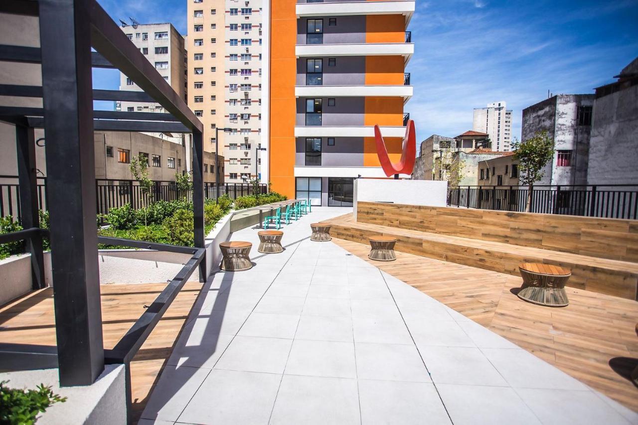 Studio Moderno No Centro De Curitiba - All1206 ภายนอก รูปภาพ