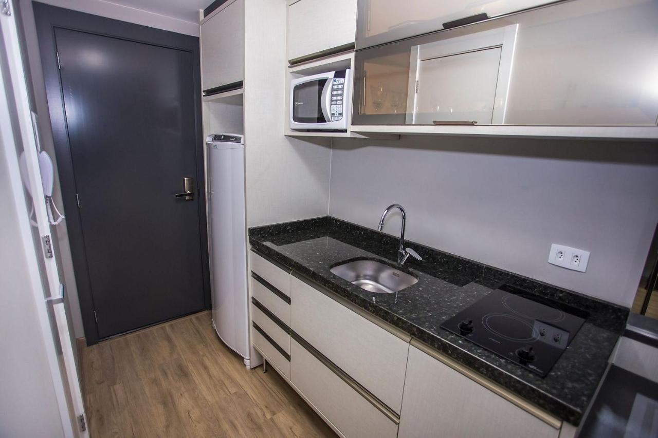 Studio Moderno No Centro De Curitiba - All1206 ภายนอก รูปภาพ